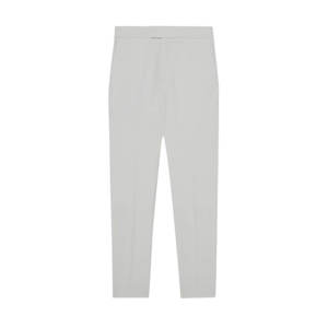 REISS Found Slim Fit Stretch Relaxed-Fit Drawstring Trousers in White